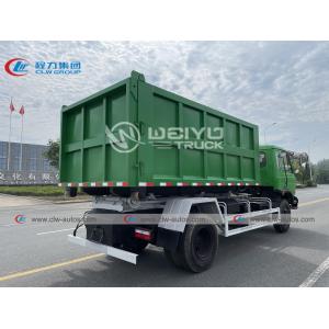 Donfeng 12cbm 12m3 Garbage Transfer Truck Waste Hydraulic Hooklift Equipment
