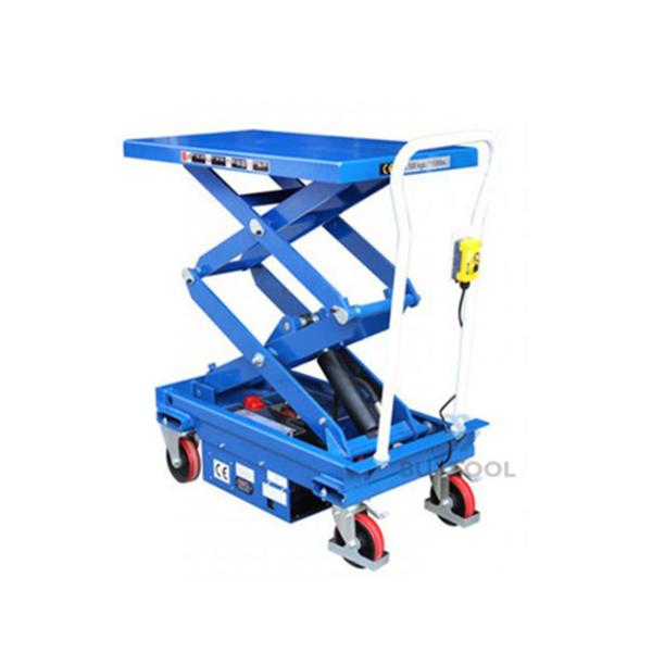 Buy Vehicle Industrial Long Deck Mobile Scissor Lift Mobile Equipment 1100lbs 40"X20" Platform at wholesale prices