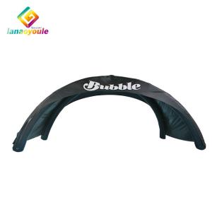 Water Resistant Inflatable Event Tent Black Appearance CE EN14960 Approved