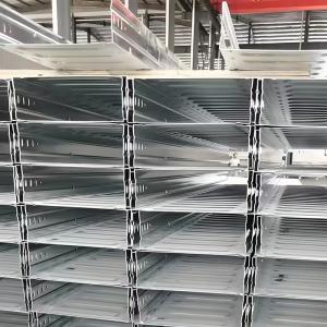 Medium Duty Load Capacity Galvanised Steel Trunking With Non Flammable Fire