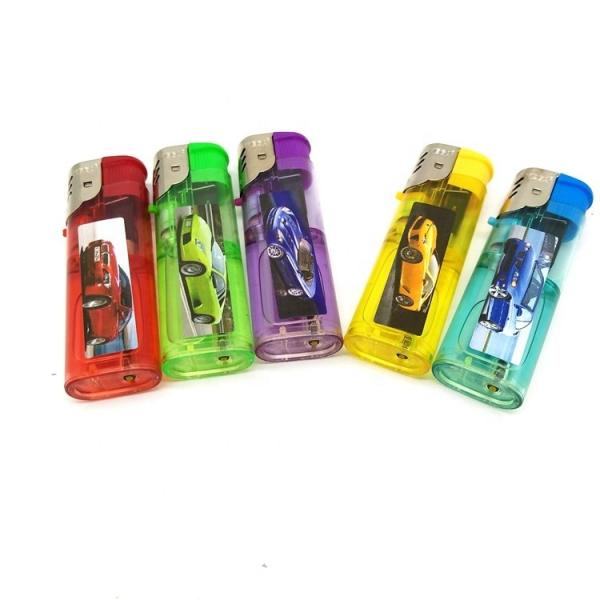 Buy F002 Windproof Lighter with Advertising Customized Logo Electronic Lighter at wholesale prices