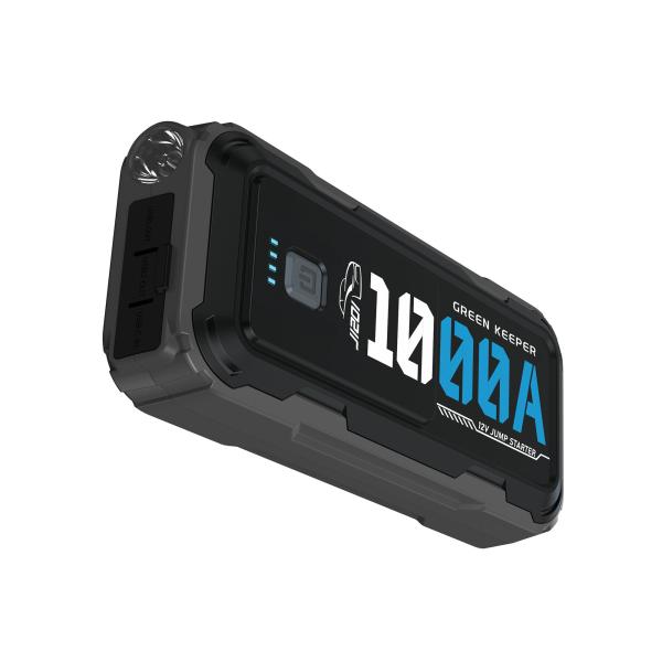 J1201 Peak 1000A 10000mAh Current Portable 12V Battery Jump Starter for