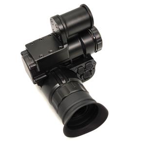1x24mm Infrared Night Vision Telescope , Night Vision Monocular With Helmet