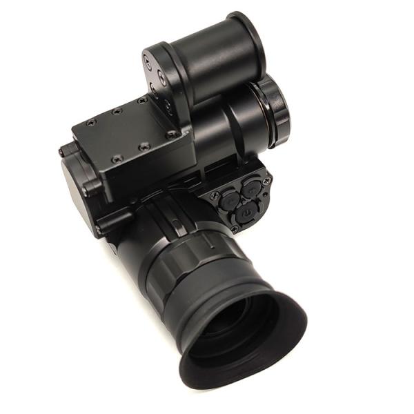 1x24mm Infrared Night Vision Telescope , Night Vision Monocular With Helmet