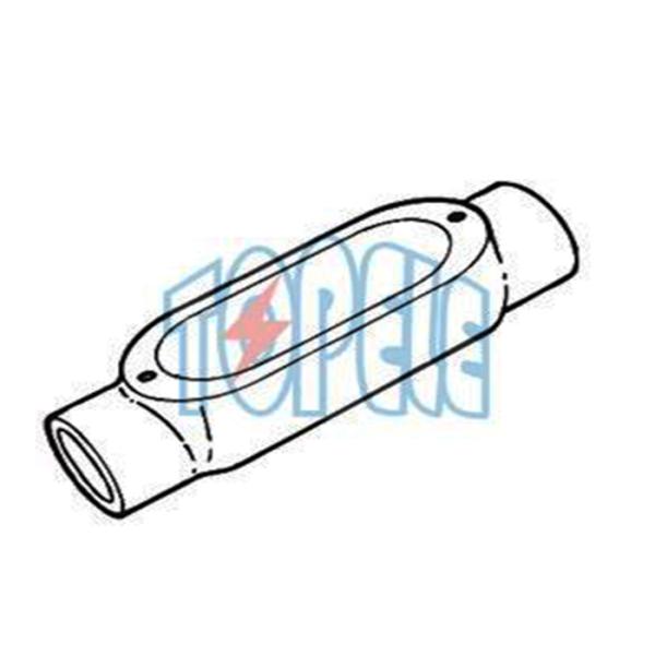 C Threaded Aluminum Rigid Conduit Body With Outlet Box Corrosion Resistant