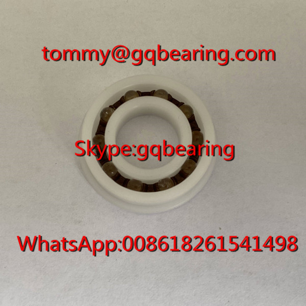 Buy POM Plastic Material F6901 Flanged Plastic Ball Bearing 12x24x6mm at wholesale prices