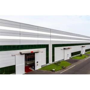 Long Life Span Rigid Frame Steel Structure Warehouse Construction With
