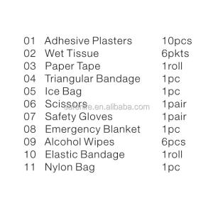 Mini Pocket Emergency Medical First Aid Kit