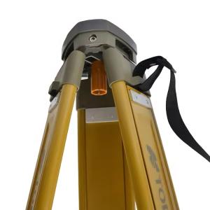 Aluminium alloy solid wood tripod total station engineering surveying impact