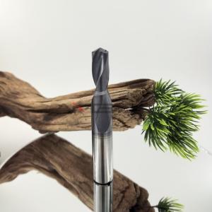 TiAlN Coated Carbide Through Coolant Drill For Engine Block Deep Hole Machining