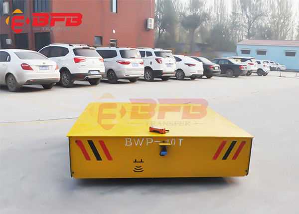 Remote Mold 20m/Min Q235 30 Ton Trackless Transfer Cart