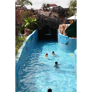 FRP Outdoor Water Park Lazy River Amusement Park Equipment For Children / Adults