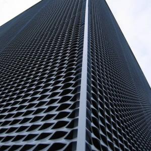 Anodized Expanded Aluminum Panels Wall Cladding Rainscreen Metal Panels