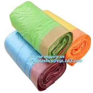 Plastarch Bio Eco Biodegradable Compost Plastic Drawstring Garbage Bags,