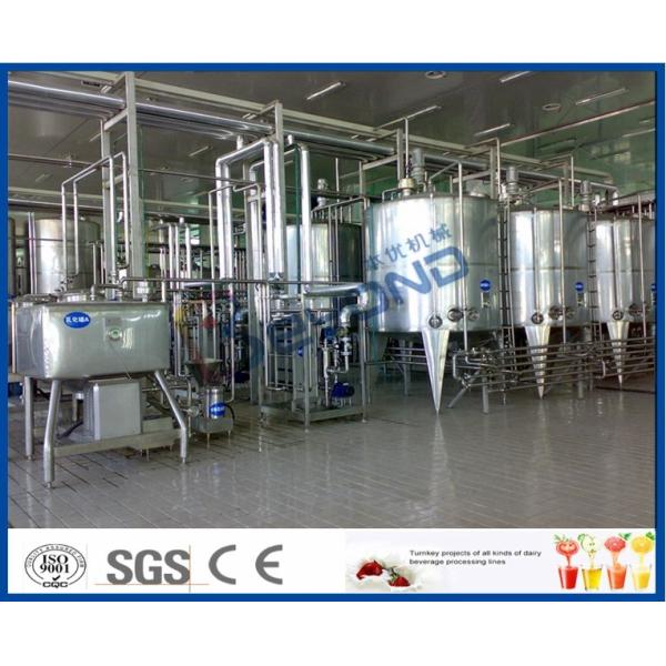 Buy Heat Treated Pasteurized Milk Dairy Processing Plant With Milk Pasteurization Machine at wholesale prices