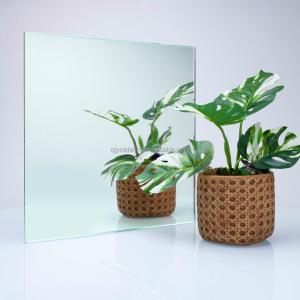 Modern Design Rectangle Silver Glass Mirror for Bathroom Dressing and Decorative