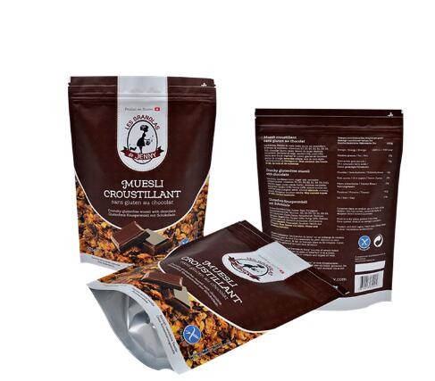 Custom Printed Standup Aluminum Foil Laminated Biodegradable Air Tight k Bags For Food