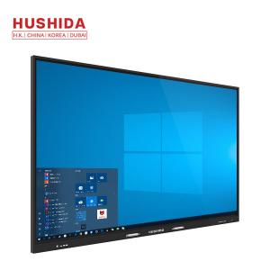 All In One Computer Smart Interactive Whiteboard 75'' 20 Points LED IR Touch