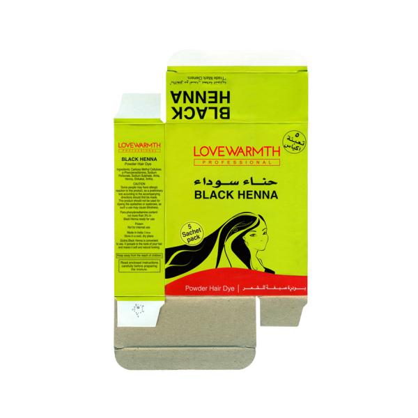 5 Mins Black Henna Oil Permanent Hair Color Cream