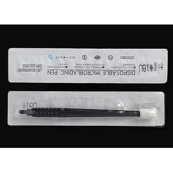 Lushcolor Disposable Microblading Pen with 18U Blade / Pigment Brush For Hair