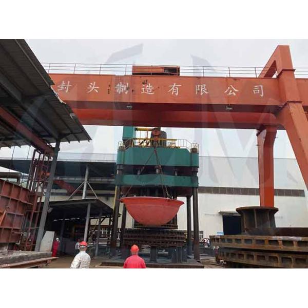 Diameter 4300mm Welded Large Metal Hemisphere for Pressure Vessel