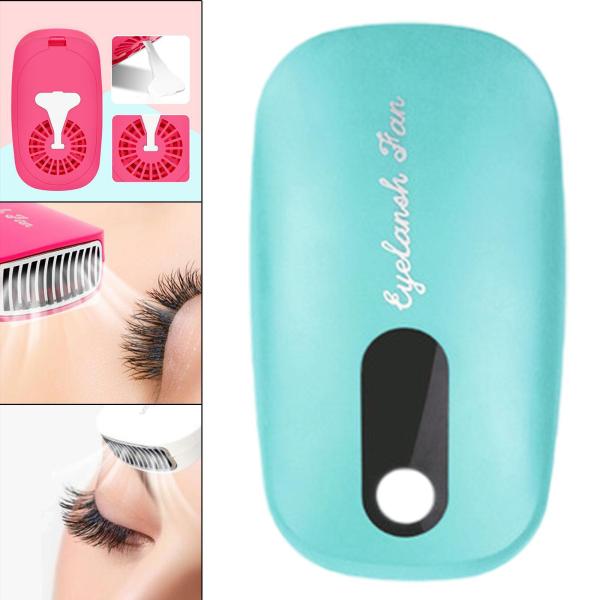 Handheld Usb Rechargeable Eyelash Dryer Fan for Fast Drying of Eyelash Extension Glue