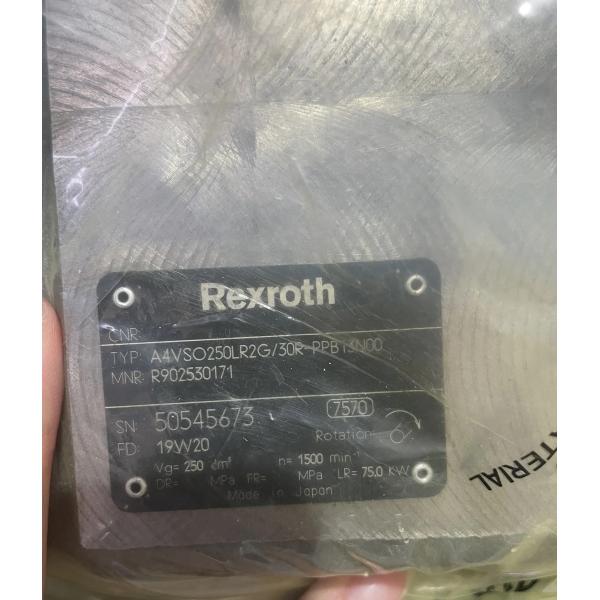 Buy Rexroth Hydraulic Piston Pump 10-500 L/min Flow Rate at wholesale prices