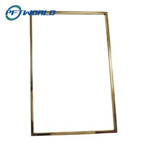 ISO9001 Electroplating Laser Cutting Parts Sheet Metal Chrome Plating