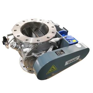 Chain Drive High Temperature Rotary Valve Airlock Feeder In Cement Plant