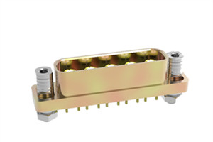 Rectangular SMA/SMP RF Integrated Connector
