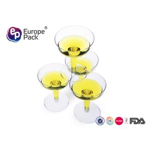 Recycled Plastic Champagne Glasses