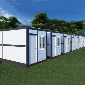 Modular Fold Up House Sandwich Panel Fireproof Foldable Expanding Cabin