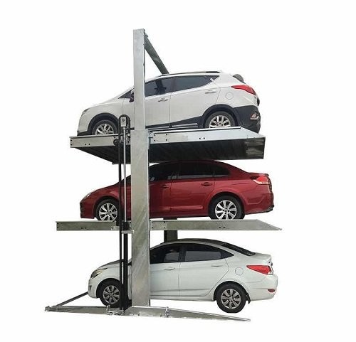 Buy 8. Two Post Triple Parking Lift QDMY-1-P at wholesale prices