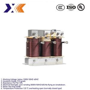 Three Phase Industrial Reactor for Low Voltage Electric Output and Customizable