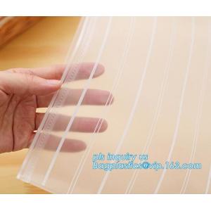 Document File Packaging Biodegradable Slider Packaging, Coex Bags, Translucent