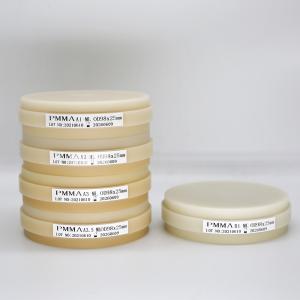 Open CAD CAM Lab Dental Milling Block PMMA Disc Clear Dental PMMA Blank