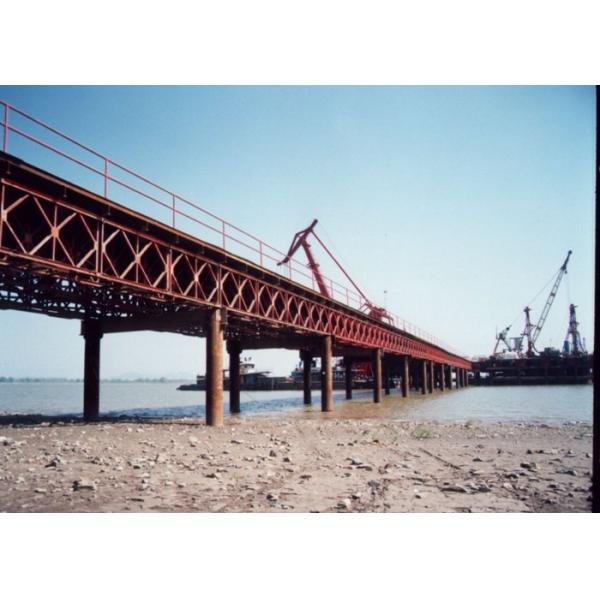 Buy Prefab Bailey Portable 180ft Steel Structure Bridge at wholesale prices
