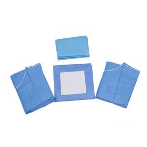 Disposable Sterile Surgical Cardiovascular Pack Drape Kit SMS PP