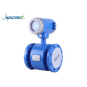 Blue Effluent Flow Meter Clamp On Installation With 1 Years Guarantee