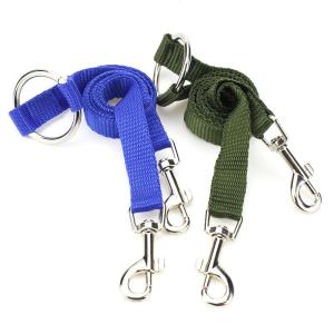 Nylon Double Head Pet Traction Rope With 1.5cm Traction Belt