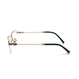 TD015 Titanium Frame with Semi-rimless Eye Style