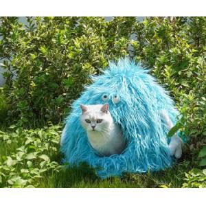 Cat Fluffy Bed With Removable Washable Cushioned Pillow