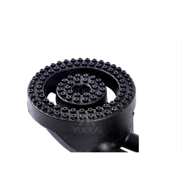 Cast iron 150 # gas stove household honeycomb accessories black universal desktop stove head with flameout protection