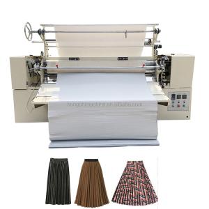 Multifunction Textile Cloth Pleater Machine Computerized Skirt Fabric Ribbon