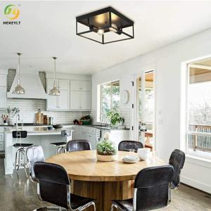 Used For Home/Hotel Hot Sale Nordic Style Black Iron Ceiling Light