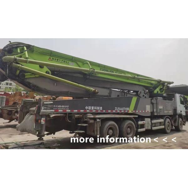 Customized Iveco Mixer Concrete Pump Second Hand 120M³/H 550L