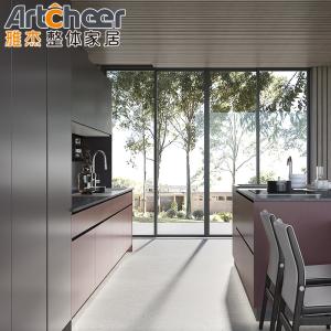 Kitchen Furniture Modular Cabinets in Modern Design for Container Villa House