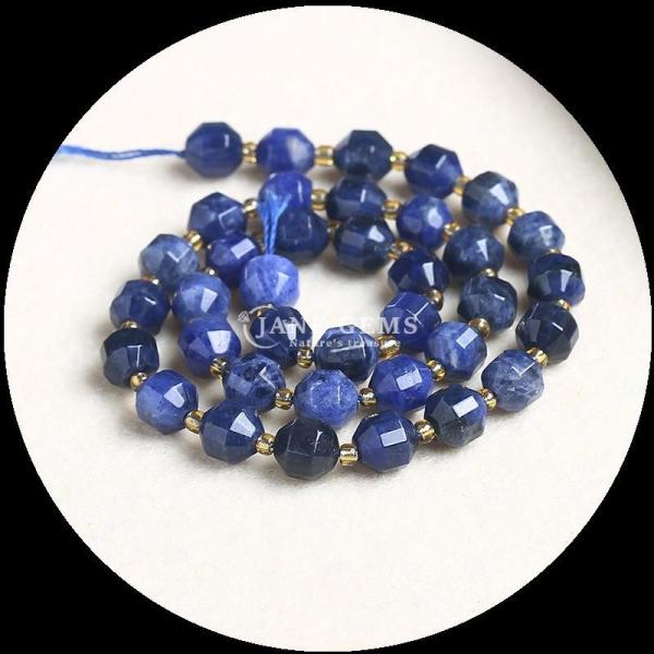 Natural Gemstone Polished Beads Faceted Loose Rhombus Bead for Jewelry Making