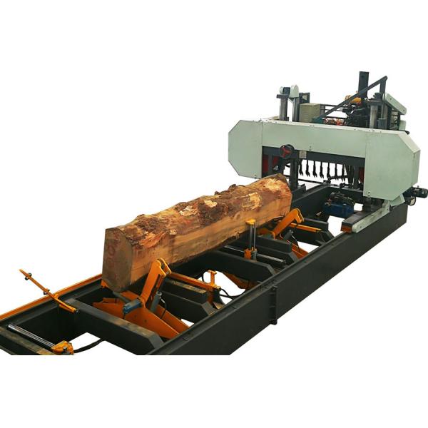 Buy Hydraulic Band Saw Wood Sawmill 1200mm Lumber Milling Machine at wholesale prices