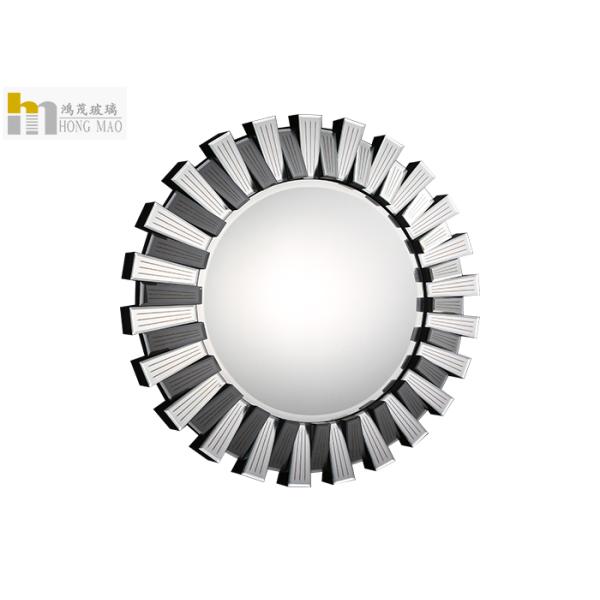 Modern Unique Venetian Glass Wall Mirror , 3d Sunburst Mirror 3Ft Or 91cm
